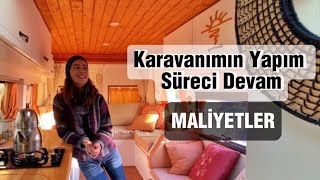 Karavan Dönüşümü  Üst Dolapların Yerleşimi  Karavan Yapım Süreci  Ekipman Maliyetleri Hakkında [upl. by Gudrun]