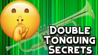 The Secret to Mastering Double Tonguing Trumpet Lessons [upl. by Suirauqram]