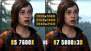 AMD Ryzen 7 5800x3D vs Ryzen 5 7600x  1080p 1440p 4K  The Power of AM4  4070 Ti Super [upl. by Airym]