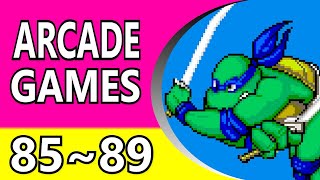 【1985  1989】 Top 50 80s Arcade Games  Alphabetical Order [upl. by Hurless]