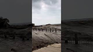 Shocking Landslide at Navagio Beach Zakynthos Island Greece [upl. by Akemrehs]