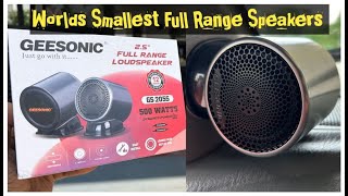 Geesonic 25quot Full Range Loud Speaker GS 205S  Car Shoppee  Kannada [upl. by Lonergan961]