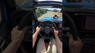 The Jeep Wrangler 392 Gets to 60 in 5 Seconds Flat POV Drive reels [upl. by Gabbert560]