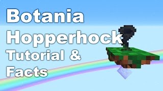 Botania  Hopperhock  Item storage  Tutorial amp Facts [upl. by Eceela]