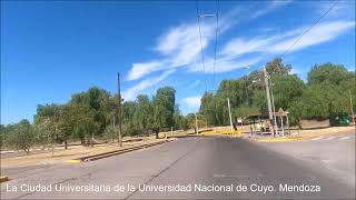 Recorriendo la Ciudad Universitaria de la Universidad Nacional de Cuyo Mendoza Abril 2022 [upl. by Enehs788]