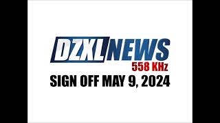 DZXLAM 558 KHz Sign OFF May 9 2024 [upl. by Alien]