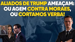 Guerra Aliados de Trump pressionam Moraes ao ameaçar cortar verba da Comissão de Direitos Humanos [upl. by Rehpotsirhc]