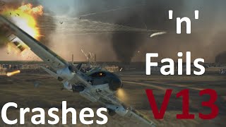 Crashes fails and explosions 13 il2 Sturmovik Battle of Stalingrad [upl. by Gunnar388]