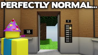 I Played The BEST ELEVATOR GAME On Roblox  Roblox Regretevator [upl. by Ronoel211]