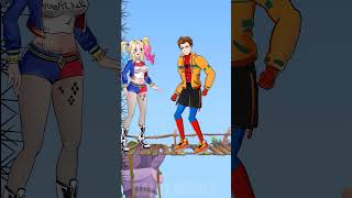 Please help the JOKER and HARLEY QUINN family 🙏🙏 Amazing digital circus animation spiderman [upl. by Einimod]