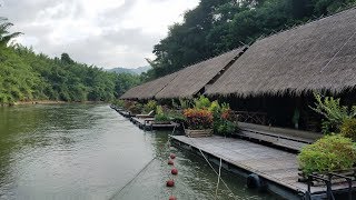 River Kwai Jungle Rafts  Kanchanaburi  Thailand [upl. by Waring]