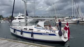 Hallbergrassy 372  Sailing boat for sale  Denmark  Scanboat [upl. by Ibloc790]