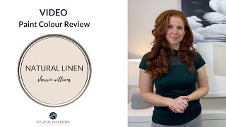 Paint Colour Review Natural Linen Sherwin Williams SW9109 [upl. by Krell653]