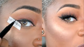 How to do Winged Eyeliner for Dummies  In Depth Talk Through  Beginner Friendly [upl. by Henryetta629]