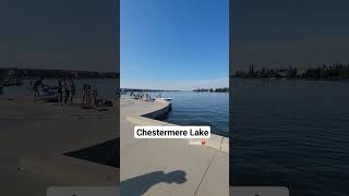 Chestermere Lake Chestermere Lake Alberta Relaxing Nature Life 2023 shorts video [upl. by Hanauq]