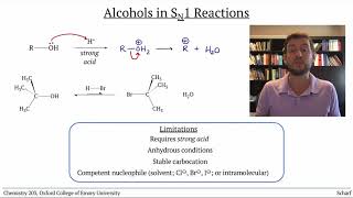 Substitution amp Elimination 2 Alcohol Substitution [upl. by Itisahc400]