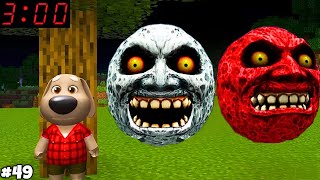 i Found Scary LUNAR MOON 😱 in Minecraft   Part49 [upl. by Yatnoed212]