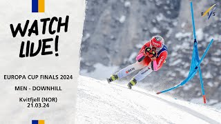 LIVE FIS Alpine Europa Cup Finals March 21  Downhill Men in Kvitfjell NOR at 1130 CET [upl. by Faulkner444]