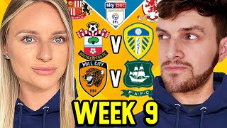 CHAMPIONSHIP PREDICTIONS WEEK 9 [upl. by Akemad343]