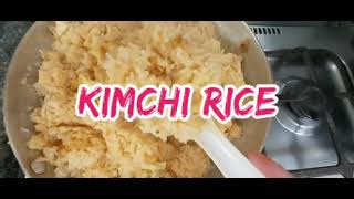 Quick and Easy Kimchi Rice Recipe [upl. by Len]