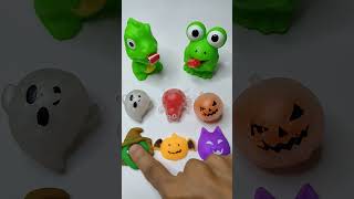 Great Frog Squishy Holloween Work satisfying funny holloween weee trickortreat trend shorts [upl. by Jessika]