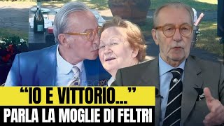 quotIo e Vittorioquot la moglie di Feltri gela gli italiani [upl. by Harifaz754]