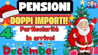 🔴PENSIONI Più ALTE👉 A DICEMBRE 2024 TREDICESIMA E BONUS novità DEL CEDOLINO [upl. by Schlessel]