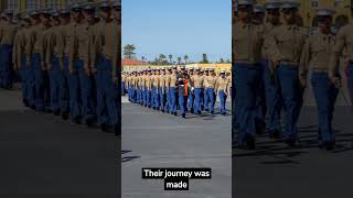 United States Marine Graduation Day From Recruits to Marines usmc wemakemarines short [upl. by Vashti]