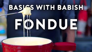 Cheese Fondue  Basics with Babish [upl. by Marcello]