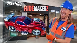 Handyman Hal builds at Ridemakerz in Orlando  Custom RC Car [upl. by Goda]