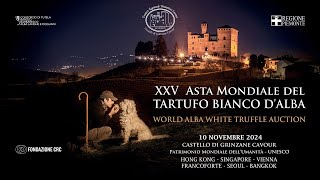 XXV ASTA MONDIALE DEL TARTUFO BIANCO DALBA [upl. by Dubenko]