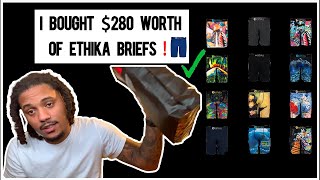 I Spent 280 On Mens Staple ETHIKA Briefs Was It Worth It [upl. by Shute584]