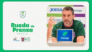 Rueda de Prensa Post Partido Unicaja vs Bàsquet Girona [upl. by Odella]