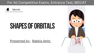 Shapes of Orbitals  Class 11  The Chemistry Corner thechemistrycorner shapesoforbitals [upl. by Cartwright]