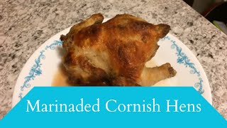 Marinated Cornish Hens [upl. by Wooldridge]