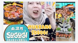 MUKBANG FULL DAGING DI SOGOGI AMPE PERUT MAU MELEDAK 😳 [upl. by Relyks842]