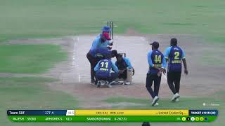 SAANVI CRICKET LEAGUE EDITION 47 UNITED CRICKET SQUAD UCS VS TEAM SBF [upl. by Eenwahs]