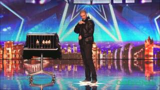 Darcy Oakes jawdropping dove illusions  Britains Got Talent 2014 [upl. by Pritchett]