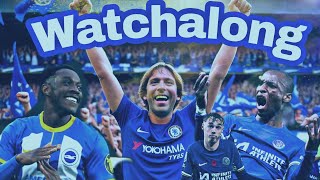 Chelsea vs Brighton live reaction and watchalong [upl. by Analram]