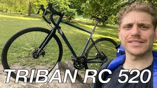 Decathlon  Triban RC 520 Road Bike review  the ultimate commuter [upl. by Loring]