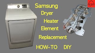 Samsung Dryer  Heater Element Replacement HowTo DIY  30 bucks [upl. by Etteloiv]