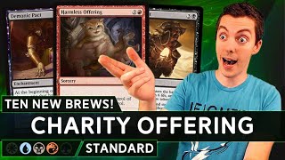 🆕 Ten New Brews  Greedy Charity Offering  🔵⚫🔴  Grixis Donate  Foundations 📚 Standard [upl. by Annavoig317]