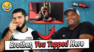 Islam Makhachev amp Daniel Cormier Being Best Friends ♥ 😂😂 [upl. by Anillehs]