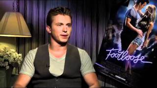 Footloose Official Australian Kenny Wormald Interviewmov [upl. by Garrick]