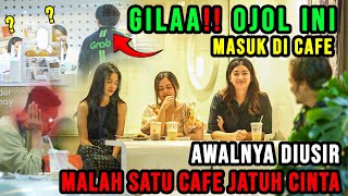 GILA Ojol Ini Masuk Di Cafe  Awalnya Diusir Malah Satu Cafe Jatuh Cinta [upl. by Eneiluj977]