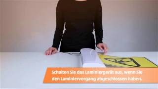 A3 Laminiergerät [upl. by Anihc]