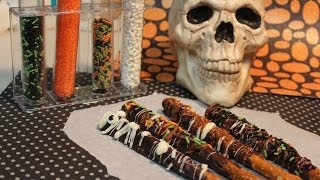 How to Make Chocolate Covered Pretzel Rods [upl. by Most79]