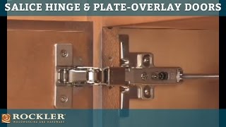 Rocklers Salice Hinge and Plate for Overlay Doors [upl. by Penny831]