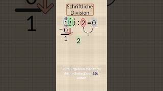 Schriftlich dividieren  leichterklärt maths mathematics education lernen tricks edutok [upl. by Kai]