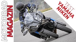 Yamaha Niken 2018 Dreirad  viel schneller und sicherer als ein Motorrad [upl. by Katharina390]